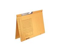 LEITZ Classeur à levier, A4, reliure à anneaux, jaune, 250 g/qm