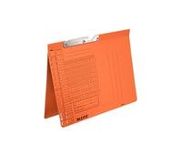 Leitz 2094-00-45 2094 Classeur à levier Combi - A4, carton, orange, agrafeuse officielle