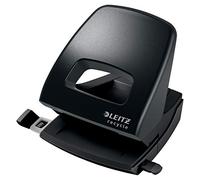 Leitz Perforateur NeXXt Recycle – 30 feuilles, réglette de guidage, 100% recyclable, noir