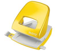 Perforateur de bureau 2 trous Leitz Wow - capacité 30 feuilles - jaune