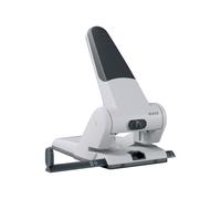 Leitz Perforateur hautes performances, 2 trous, 65 feuilles, métal, aluminium, gris