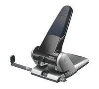 Leitz Perforatrice à 2 et 4 trous, 65 feuilles (80 g/m²), noir, plastique, format A3, profondeur de trou 6,5 mm