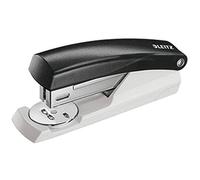 Leitz Agrafeuse de bureau NeXXt 5501 – Agrafes 24/6 et 26/6 – Capacité 25 feuilles (80 g/m²) – Noir