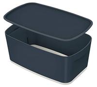 Leitz Petite Boîte de Rangement avec Couvercle MyBox, Cosy, Gris, 52630089