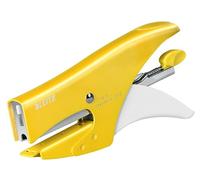 Agrafeuse pince Leitz Wow 5531 - agrafes 10 - capacité de 10 feuilles - jaune