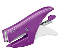 Agrafeuse pince Leitz Wow 5531 - agrafes 10 - capacité de 10 feuilles - violette