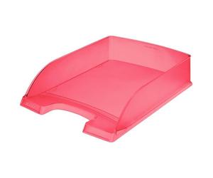 Leitz Plus Briefkorb Plastique Rouge