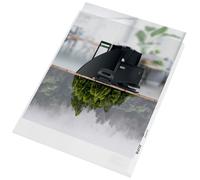 Leitz Pochette à ouverture en L A4 Recyclé, polypropylène, transparent - Lot de 100