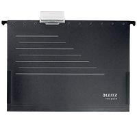 Leitz Pochette à suspension Alpha Card, A4, recy pour bureau et maison | Des pochettes anti-copie protègent les pages; pour le bureau, l’école ou la maison; carton de 250 g/m².