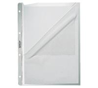 Pochette perforée, A4, PP, grainé, 0,13 mm,