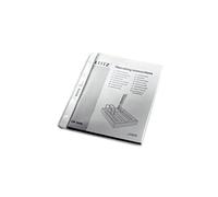 LEITZ pochette perforée extra solide, format A5, PP, grenel,
