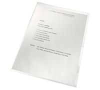 LEITZ Pochette transparente re:cycle A4 PP matière résiduelle 0,13 mm grainée 100 pochettes