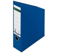 Leitz Porte-Revues avec Dos 80 mm, A4, Carton, Emballé à plat, Bleu, 24230035