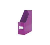 Leitz Porte-Revues Click&store Wowen Carton Recouvert De Polypropylène. Dos 10 Cm. Coloris Violet.