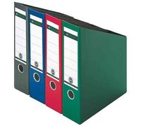 Leitz Porte-revues 24230035 format A4 en carton bleu dos 80 mm