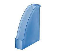 Leitz Porte-Revues Plus,Format A4 en Polystyrène Bleu-Gel