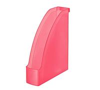 LEITZ porte-revues Plus, format A4, en polystyrène,rouge-gel A4, 7,8 cm breit rot frost