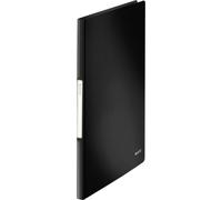 Protège-documents Solid, A4, PP, 20 pochettes, noir