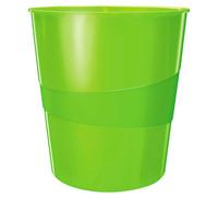 Leitz Corbeille à papier WOW 15 L Plastique Vert 52781054