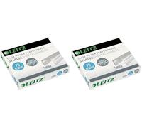 Leitz Power Performance Agrafes Heavy Duty P5 (25/10), Galvanisé, Boîte de 1000 Agrafes, 55740000 (Lot de 2)