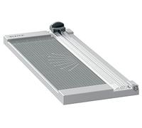 Leitz Precision Home 90250000 - Cisaille A4, Capacité 8 Feuilles, Longueur de Coupe 305 mm, Lame Fixe à Coupe Droite, Repères d'Alignement