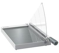 Leitz Precision Office 90210000 - Cisaille A4+, Capacité 15 Feuilles, Longueur de Coupe 381 mm, Lame en Acier, Repères d'Alignement, Ligne de Coupe Lumineuse & Protège-Lame