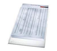 Leitz Pochette à coins Maxi A4 en PVC transparent 40563003