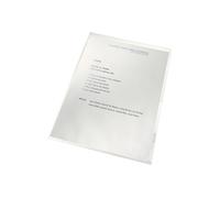 Leitz Pochettes à coins A4 40013003 – Lot 25, PP transparent 140 µm, 100% recyclable