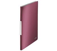 Leitz Protège-documents Style A4 PP rouge grenat