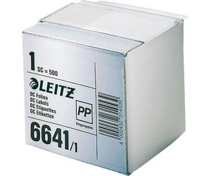 LEITZ Schutzfolienschildchen auf Rolle, transparent