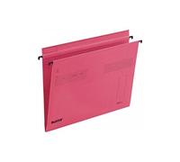 leitz serie 18 hängemappe, a4, seitlich offen, rot noir