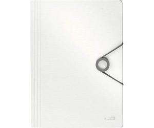 Leitz Solid Chemise étirable d'angle, PP, pour env. 150 feuilles, A4, blanc, 45631001