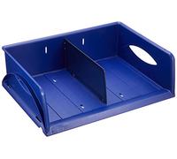 Leitz - Sorty - Corbeille à courrier en polystyrène - 100% recyclable - A4 - Bleu - Lot de 1