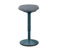 Leitz Siège assis-debout Gamme Ergo 65450089 – Pivotant, à bascule, H57–82 cm, 110 kg – Gris foncé