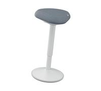Leitz Siège assis-debout Ergo – Ergonomique pivotant et à bascule, réglable 57–82 cm, Gris clair