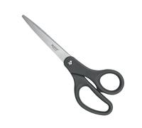 LEITZ Titanium - Ciseaux 205mm en Acier Inoxydable avec Revêtement Titane, Ciseaux Gauchers & Droitiers, Paire de Ciseaux Multifonctions pour le Bureau & la Maison, 54220089