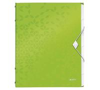 Chemise de rangement WOW, A4, PP, vert métallisé