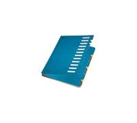 Leitz Trieur Deskorganizer Color, Format A4, 1- 12, Noir