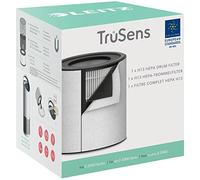 Leitz TruSens Filtre HEPA H13 3-en-1 de Rechange pour Purificateur d'air TruSens Z-3000 - Élimine Virus, Allergènes, Poils d'animaux, COV, Poussière, Bactéries, Odeurs, Fumée - Gris/Noir 2415143