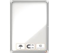 LEITZ Vitrine d'affichage avec porte rabattable 9x A4 708x969x43cm blanc magnétique
