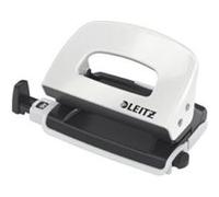 Leitz wow 50601001 mini-perforateur en métal blanc G
