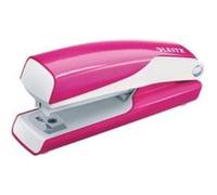 Leitz wow 55281023 mini-agrafeuse en métal rose métallisé G