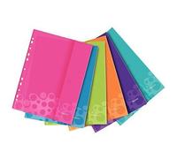 Leitz Wow A4poche Rabatcouleurs Assorties Lot De 6