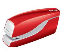 Leitz 5566-10-26 5566 Agrafeuse électrique WOW - 10 feuilles, rouge métallique