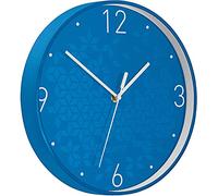 LEITZ 9015-00-36 LEITZ horloge murale WOW, mouvement à quartz, bleu