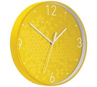 LEITZ 9015-00-16 LEITZ horloge murale WOW, mouvement à quartz, jaune