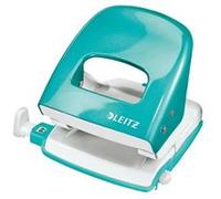 Leitz Perforateur de bureau Wow – 2 trous – capacité 30 feuilles – vert menthe