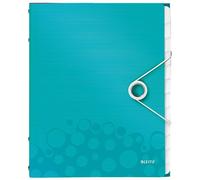 Leitz Wow Polypropylène (Pp) Bleu, Métallique A4
