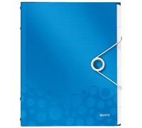 Leitz Wow Polypropylène (Pp) Bleu, Métallique A4