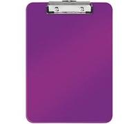 Leitz wow porte-documents avec clip violet format a4 39710062 G
